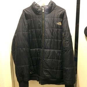The north face quilted jacket. Black Xxl